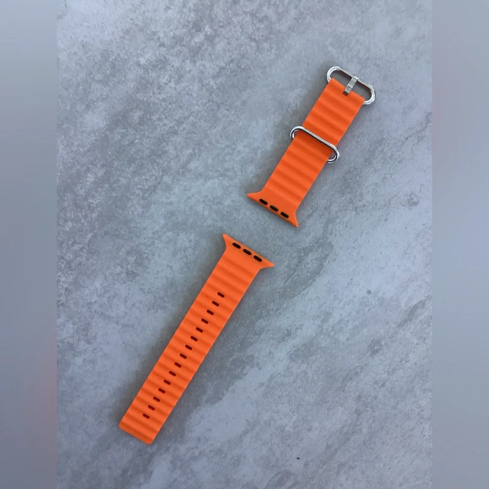Smartwatch Replacement Bands Set - Navy Blue, Orange, Pink - NWOT.